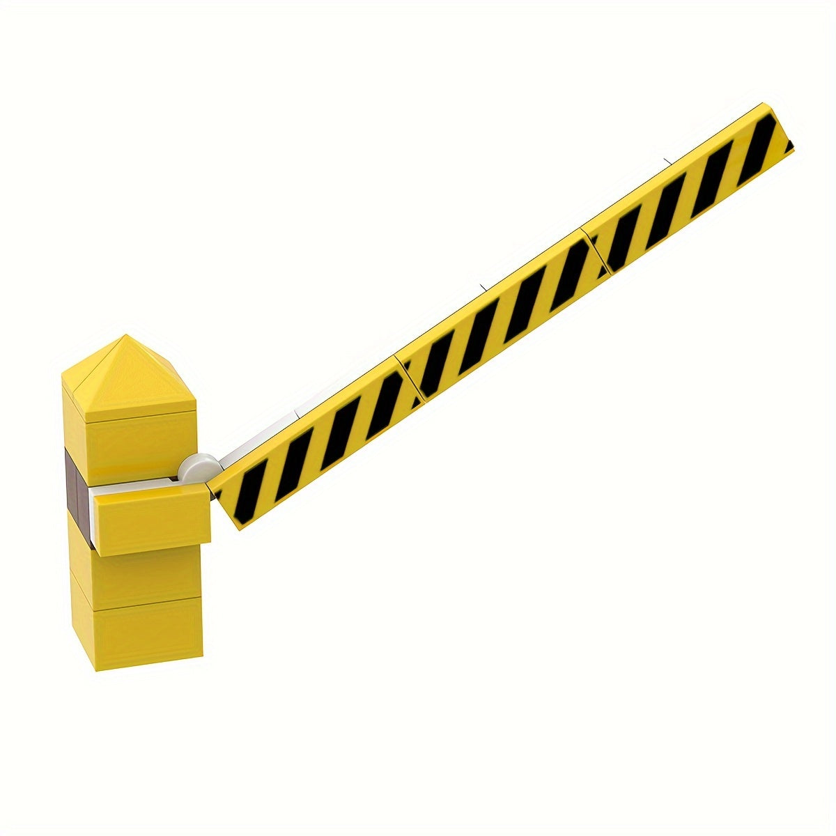 3pcs Train Track Traffic Light Road Signs Building Blocks Railway Crossing Signs