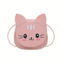 Girls Cat Crossbody Bag For Kids Children