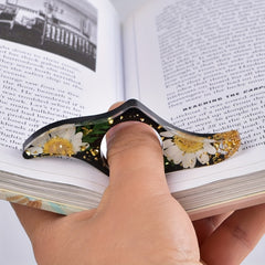 Book Page Holder Thumb Book Page Holder Dried Flowers For Resin