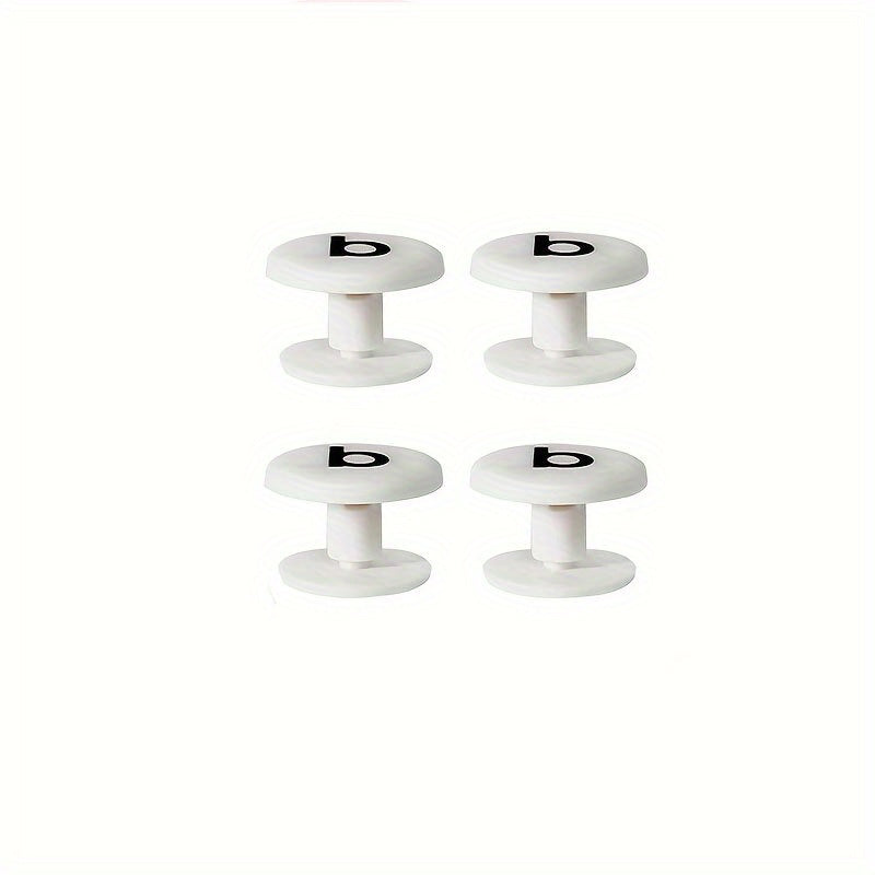 4 Pcs Beach Tote Bag Buckles Plastic Lightweight Rivets