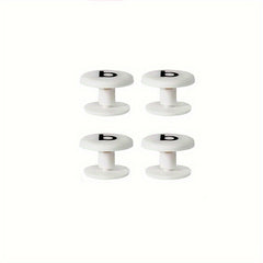 4 Pcs Beach Tote Bag Buckles Plastic Lightweight Rivets