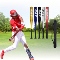 Aluminum Alloy Baseball Bat Lightweight Softball Practice Equipment With Bag
