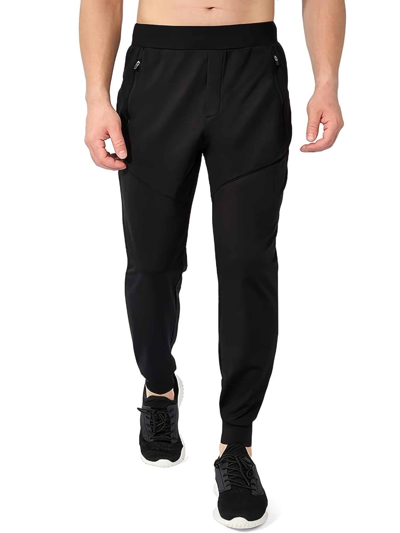 Men's Waterproof Zipper Pocket Jogger Sweatpants