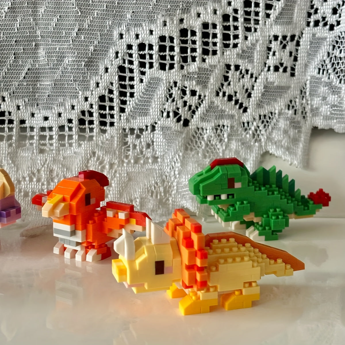 1068pcs Dinosaur Building Blocks Animal Model Thanksgiving Gift