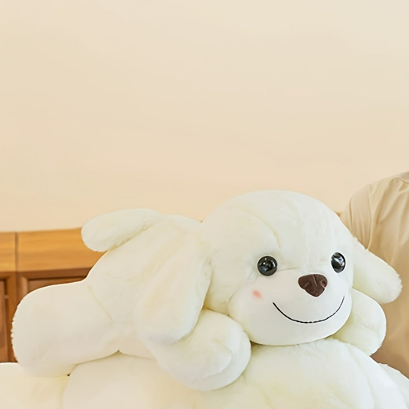 2pcs Puppy Plush Dolls Soft Cartoon Dog - Perfect Gift for Christmas