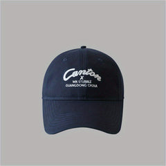 Woven Duck Tongue Cap with Big Brim Baseball Cap for Running