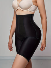 High Waist Zipper Shaping Shorts Tummy Control Compression Shorts