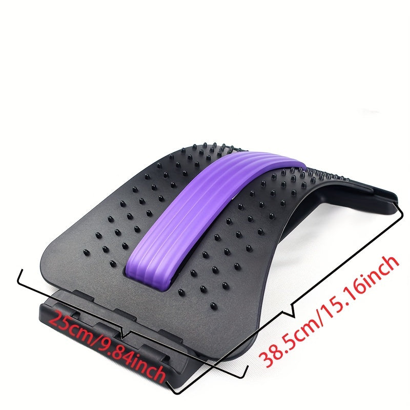 Adjustable Lumbar Spine Stretching Device for Yoga Back Support