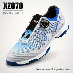 PGM Men's Golf Shoes With Rotary Buckle Lightweight Nylon Sports Sneakers
