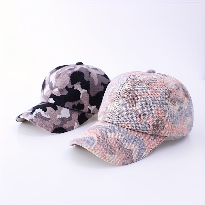 Vintage Camouflage Baseball Cap Hip Hop Sports Hat
