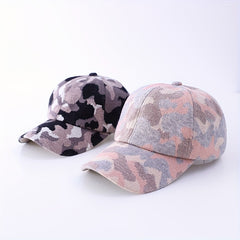 Vintage Camouflage Baseball Cap Hip Hop Sports Hat