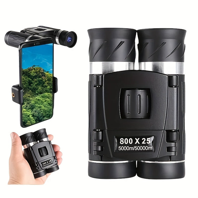 HD Compact Binoculars with BAK4 Prism for Bird Watching Hiking Travel