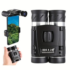 HD Compact Binoculars with BAK4 Prism for Bird Watching Hiking Travel