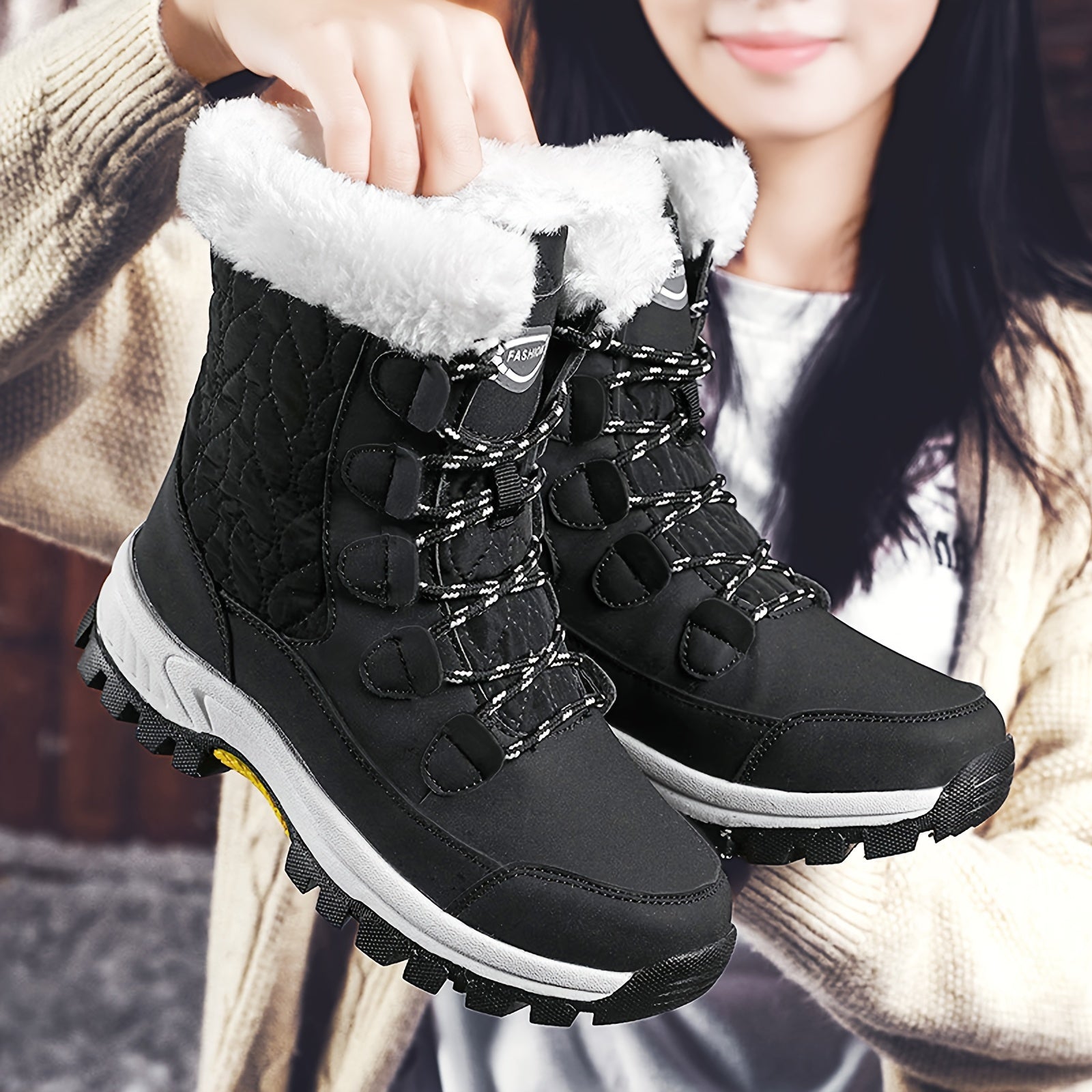 Waterproof Winter Hiking Boots for Women