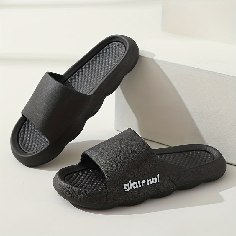 Men's Lightweight Non Slip Open Toe Quick Drying Slides