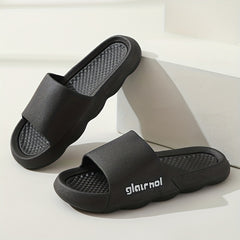 Men's Lightweight Non Slip Open Toe Quick Drying Slides