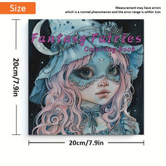 Fantasy Elf Coloring Book - 22 Pages - Holiday & Birthday Parties