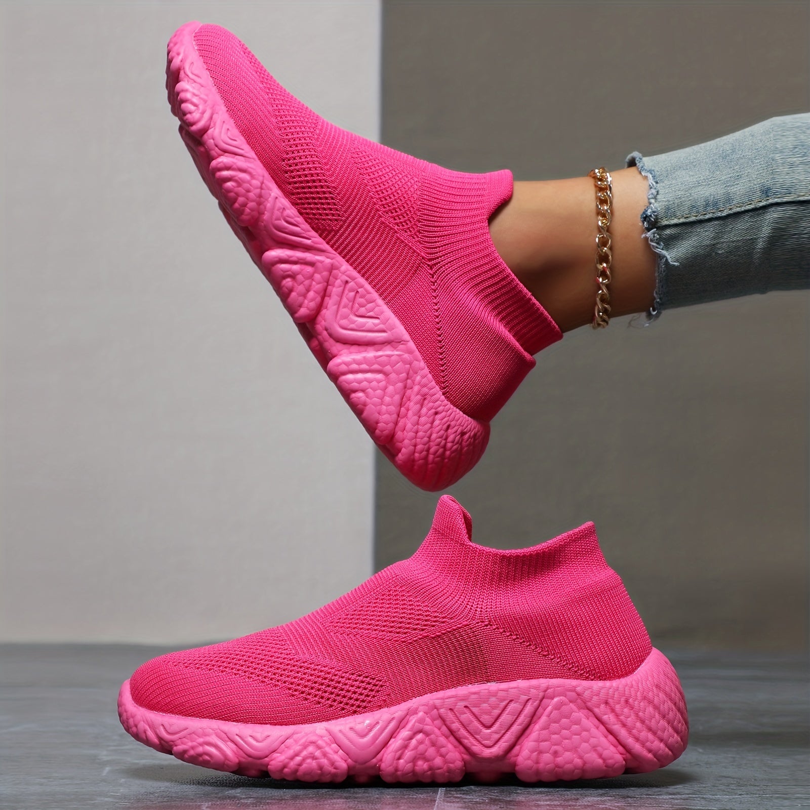Comfortable Woven Shoes Lightweight Sports Sneakers for Running