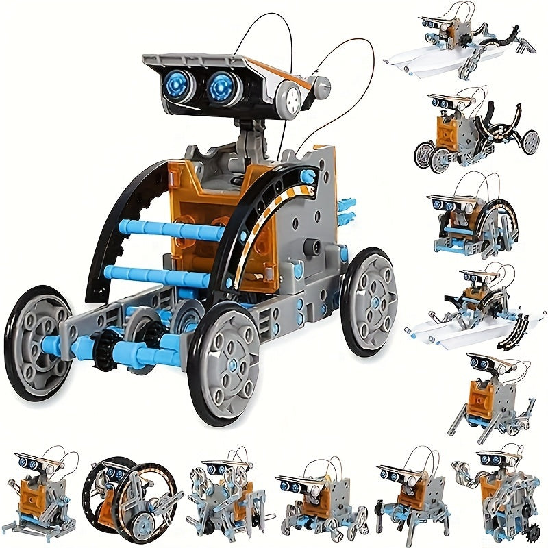 Educational Solar Robot Toy DIY Science Kit for Adults
