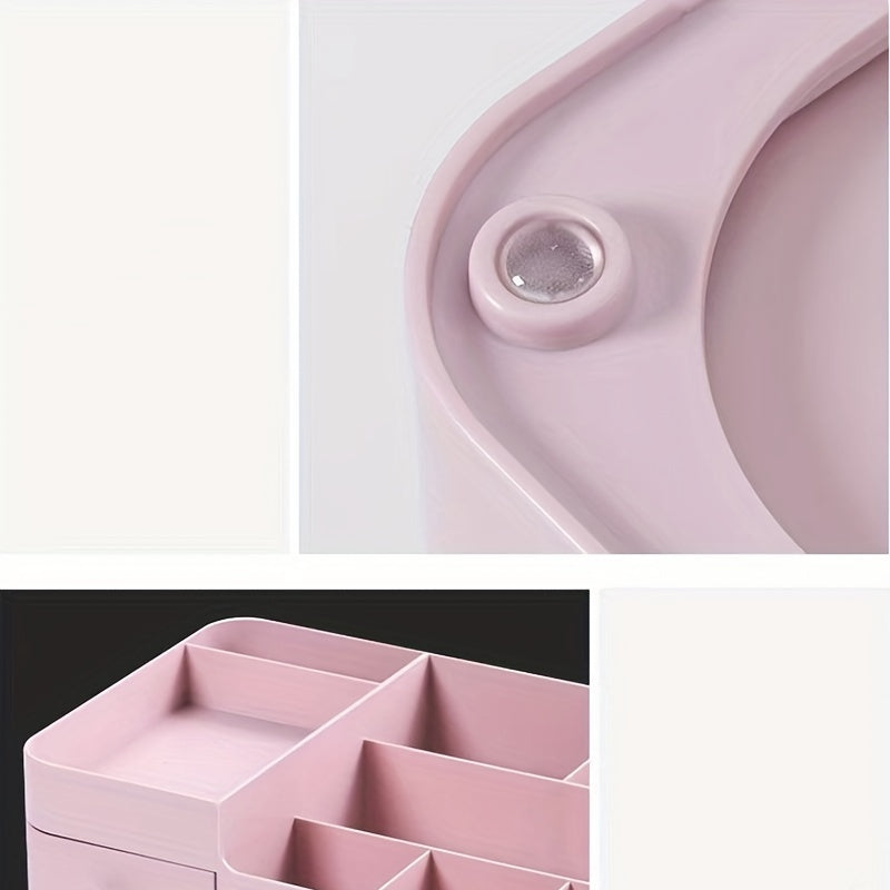 Large Makeup Organizer with Drawers for Vanity Desk