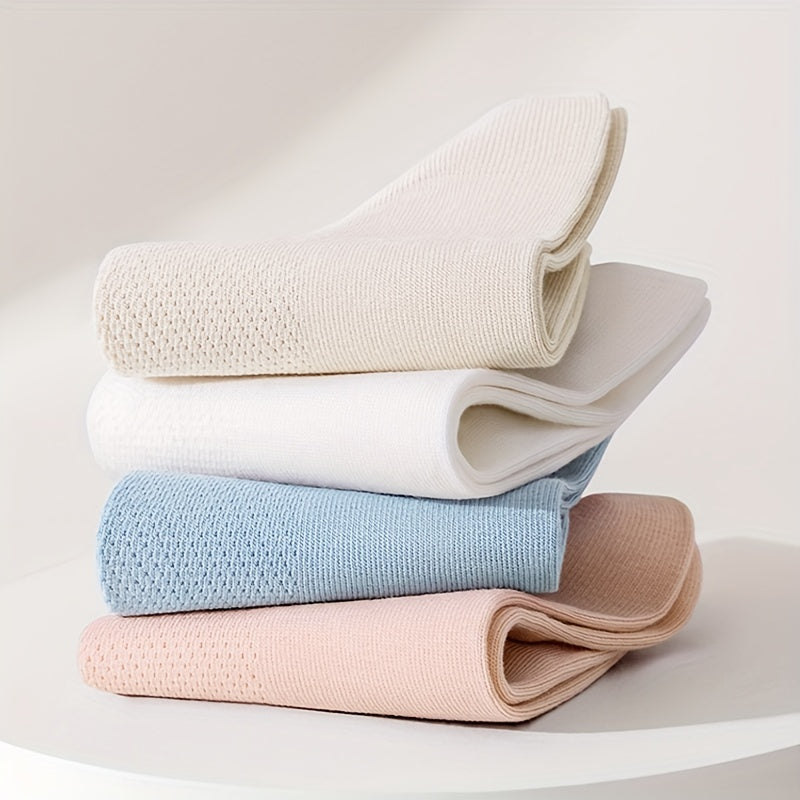 5 Pairs Breathable Hollow Out Ankle Socks Women's Stockings