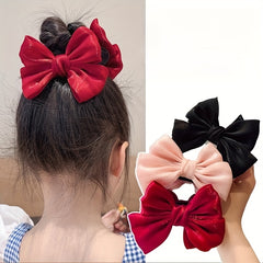 Big Bow Hair Clips for Girls