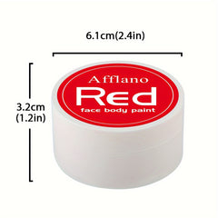 Red Cream Face Body Paint Halloween Makeup Clown Devil Red