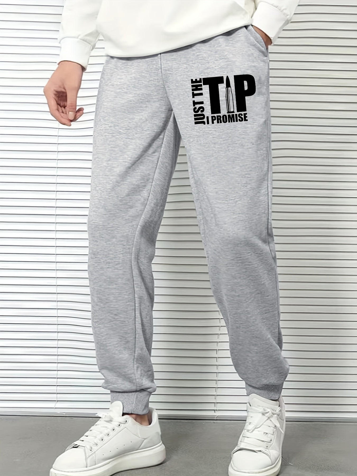 Graphic Print Men's Sports Trousers Casual Joggers Pants