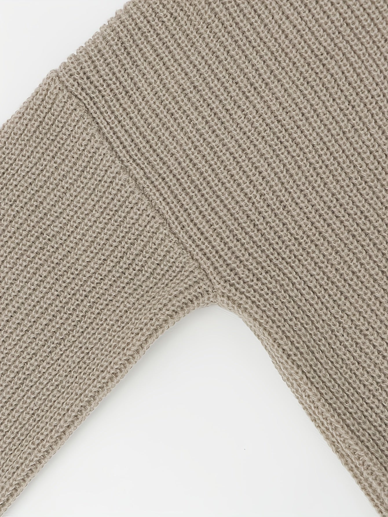 Solid Long Sleeve Open Front Cardigan