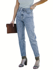 High Rise Skinny Pencil Jeans