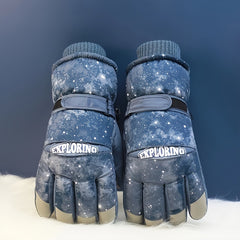 Warm Winter Ski Gloves - Touch Screen Cycling Gloves - Water Resistant