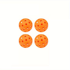 4pcs Outdoor Pickleball w/ 40 Holes for Great Performance & Fun