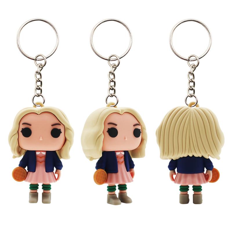 Colorful Cartoon Character Keychain for Bags and Purses