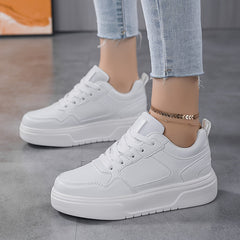 Women's Chunky Sneakers Wear Resistant Non Slip Flat Skate Shoes