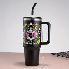 Halloween Tumbler 40oz Stainless Steel Thermal Water Bottle