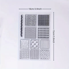 Holiday Card Making Stamp Art Frame Seal for DIY Scrapbook Album Crafts