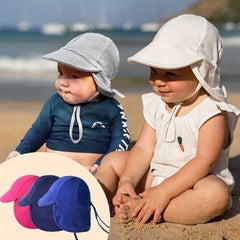 Baby Sun Hat UPF 50 UV Protection Cotton Toddler Hats Boys Girls