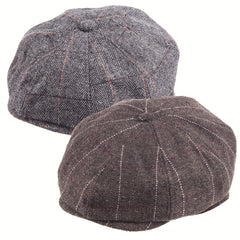 British Retro Newsboy Hat Painter Hat Men's Casual Octagonal Hat