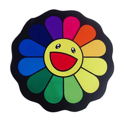 Sunflower Round Rug Baby Play Mat Crawling Mat Play Blanket Floor Fun Gym