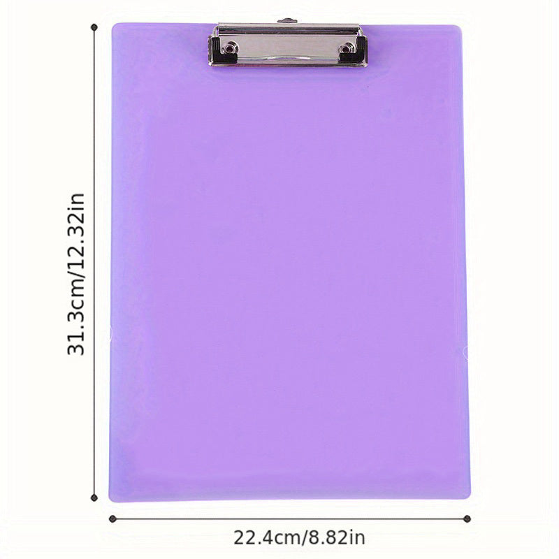 Transparent Plastic Office Folder A4 Size Writing Board