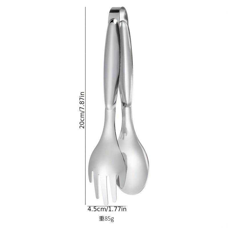 Stainless Steel Serving Tongs for Barbecue Fruit Bread Salad - Buffet Essential