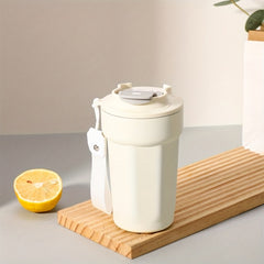 15oz Stainless Steel Sports Insulated Water Cup Portable with Rope