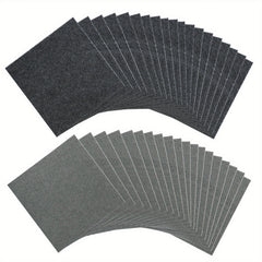 20pcs Commercial Carpet Floor Tiles 30x30cm Washable DIY Square Carpet Tile