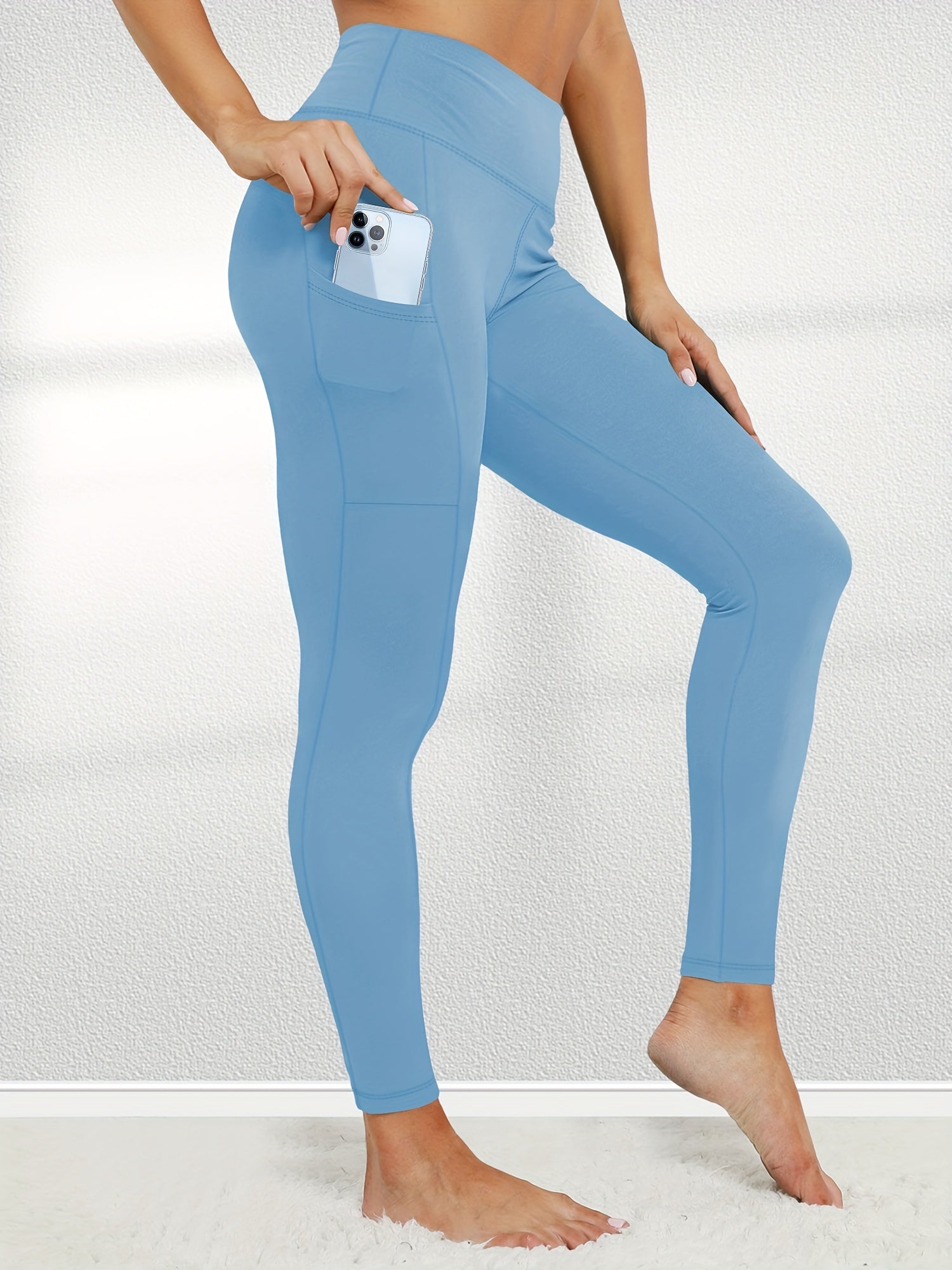 High Waist Skinny Crop Leggings