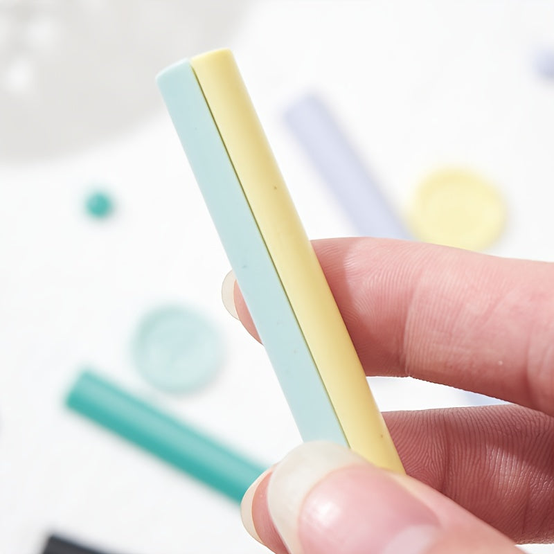 Half Wax Stick Of Sealing Wax Retro Sealing Wax Bright Colored Sealing Wax