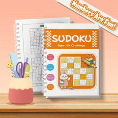 Sudoku Book for Adults Mental Challenge Focus & Relaxation Gift