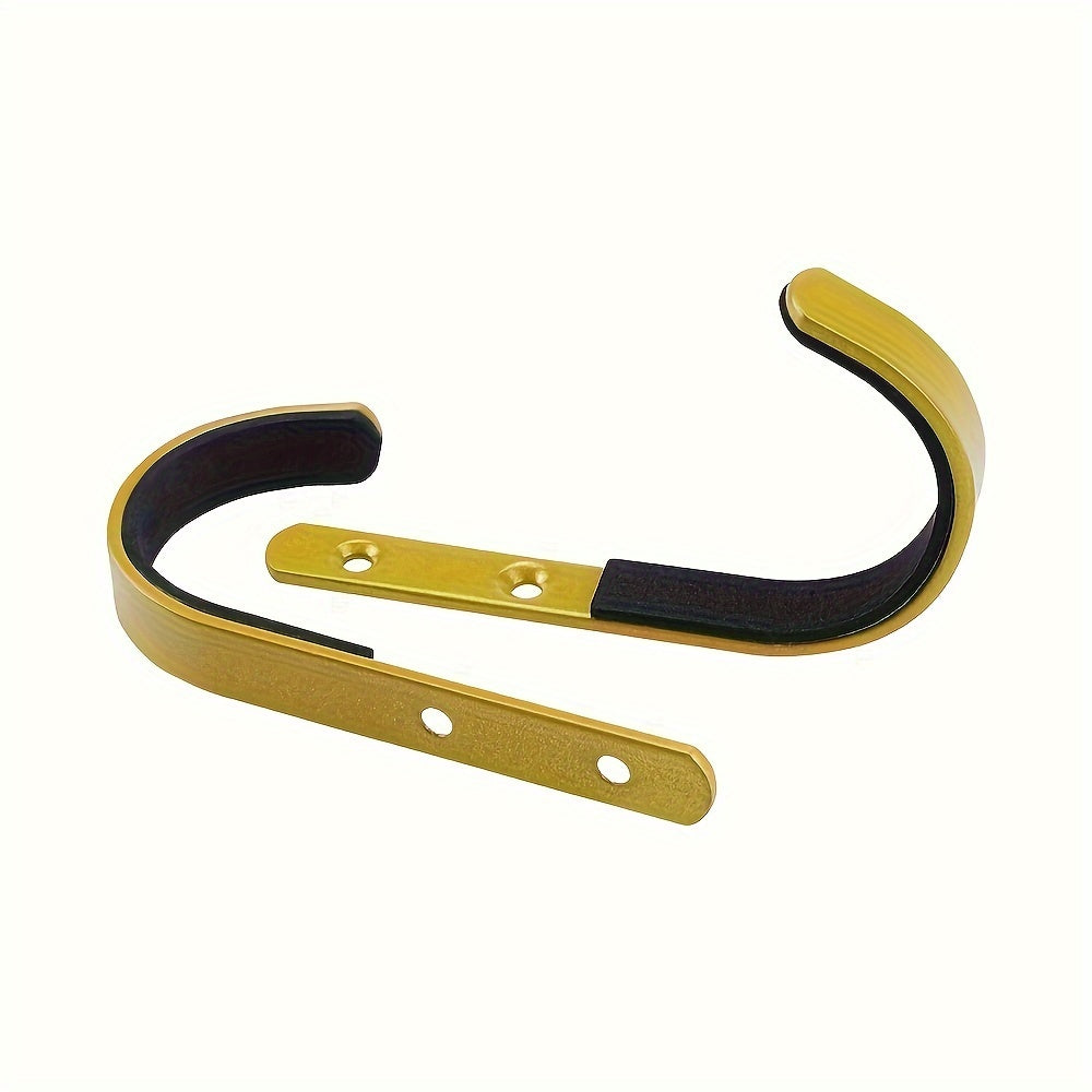 2pcs Wall Mounted Rack Storage J hook Hanging Equipment