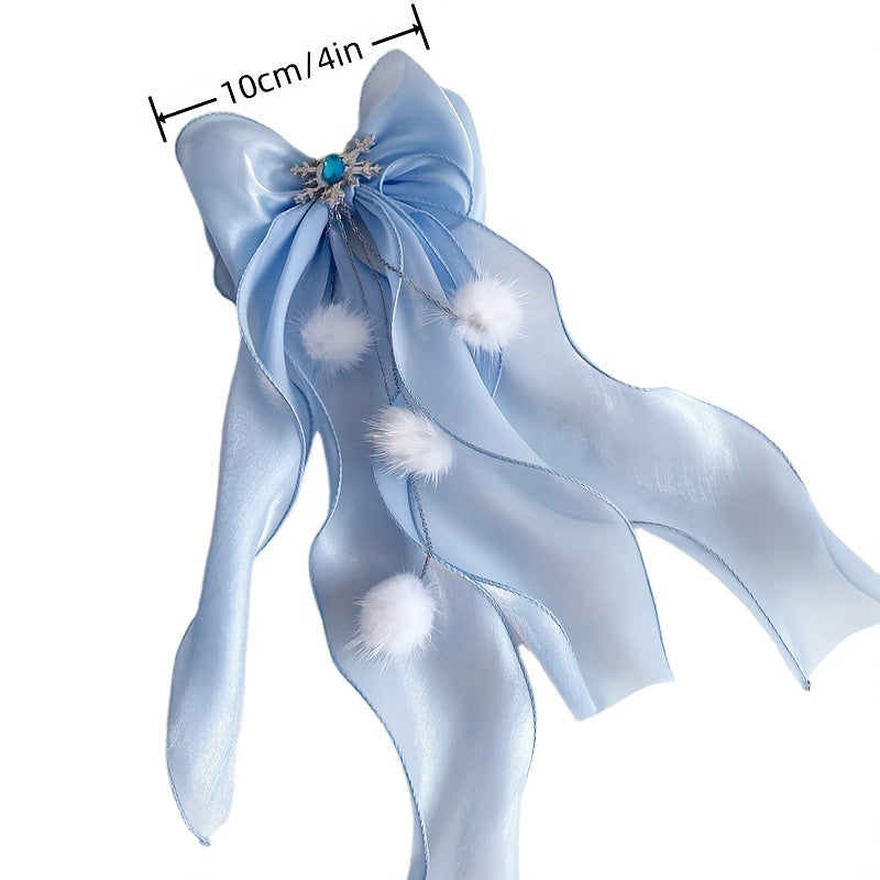 Large Bow Hair Clip Bow Hairpin Hair Barrette French Barrettes Hair Pin