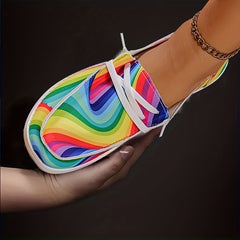 Halloween Print Low Top Sneakers Lightweight Outdoor Sport Shoes