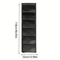 Shoe Storage Hanging Bag 12 Grids Home Wardrobe Nonwoven Shoe Rack